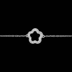 Jacques Lemans Armband "Blume" Sterlingsilber mit Topasen Clearance