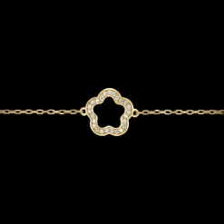 Jacques Lemans Armband "Blume" Sterlingsilber vergoldet mit Topasen Outlet