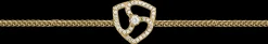 Jacques Lemans Armband Sterlingsilber vergoldet mit weißem Topas Online