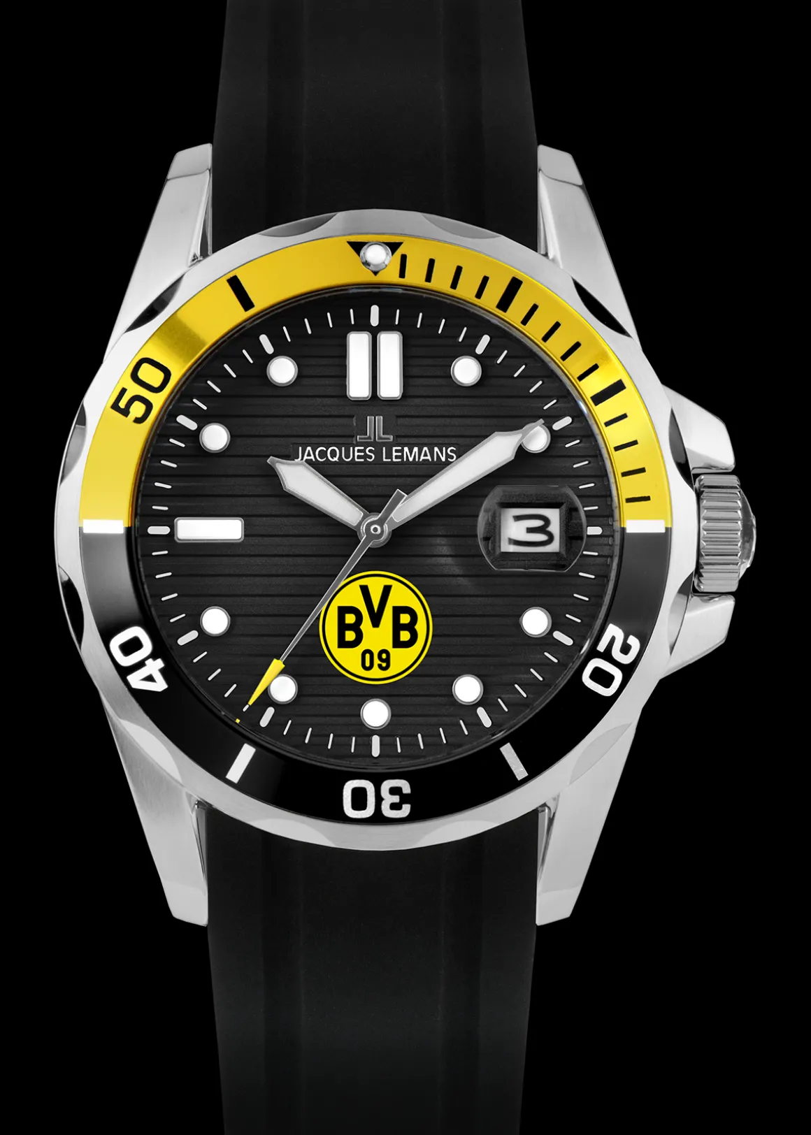 Jacques Lemans Borussia Dortmund BVB-07 Herrenuhr Ø 41,0mm Discount