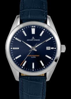 Jacques Lemans Derby 1-1859C Herrenuhr Ø 40,0mm Cheap
