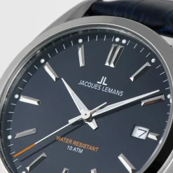 Jacques Lemans Derby 1-1859C Herrenuhr Ø 40,0mm Cheap