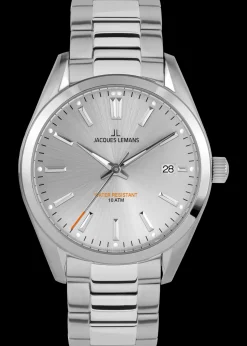Jacques Lemans Derby 1-1859F Herrenuhr Ø 40,0mm Hot