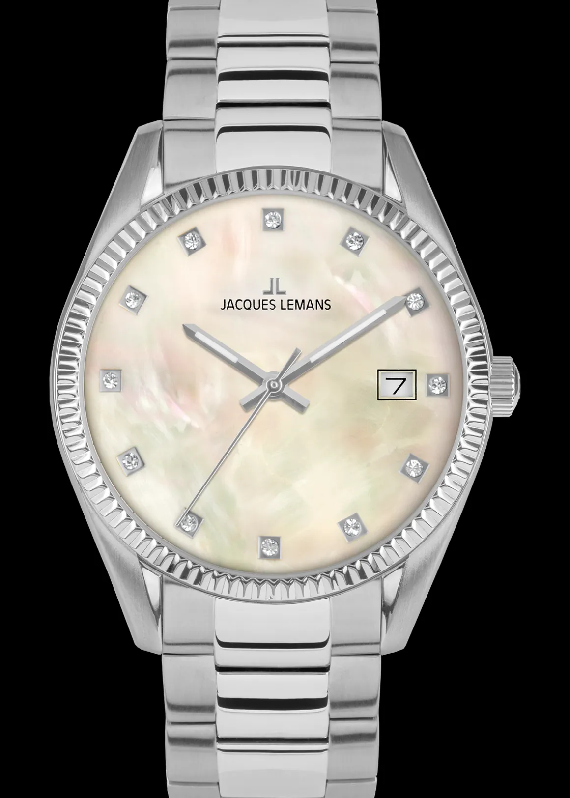 Jacques Lemans Derby 50-4H Damenuhr Ø 34,0mm Best Sale