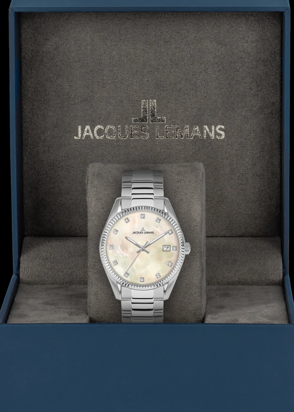 Jacques Lemans Derby 50-4H Damenuhr Ø 34,0mm Best Sale