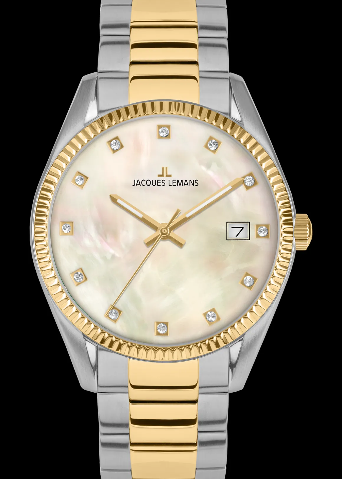 Jacques Lemans Derby 50-4L Damenuhr Ø 34,0mm New
