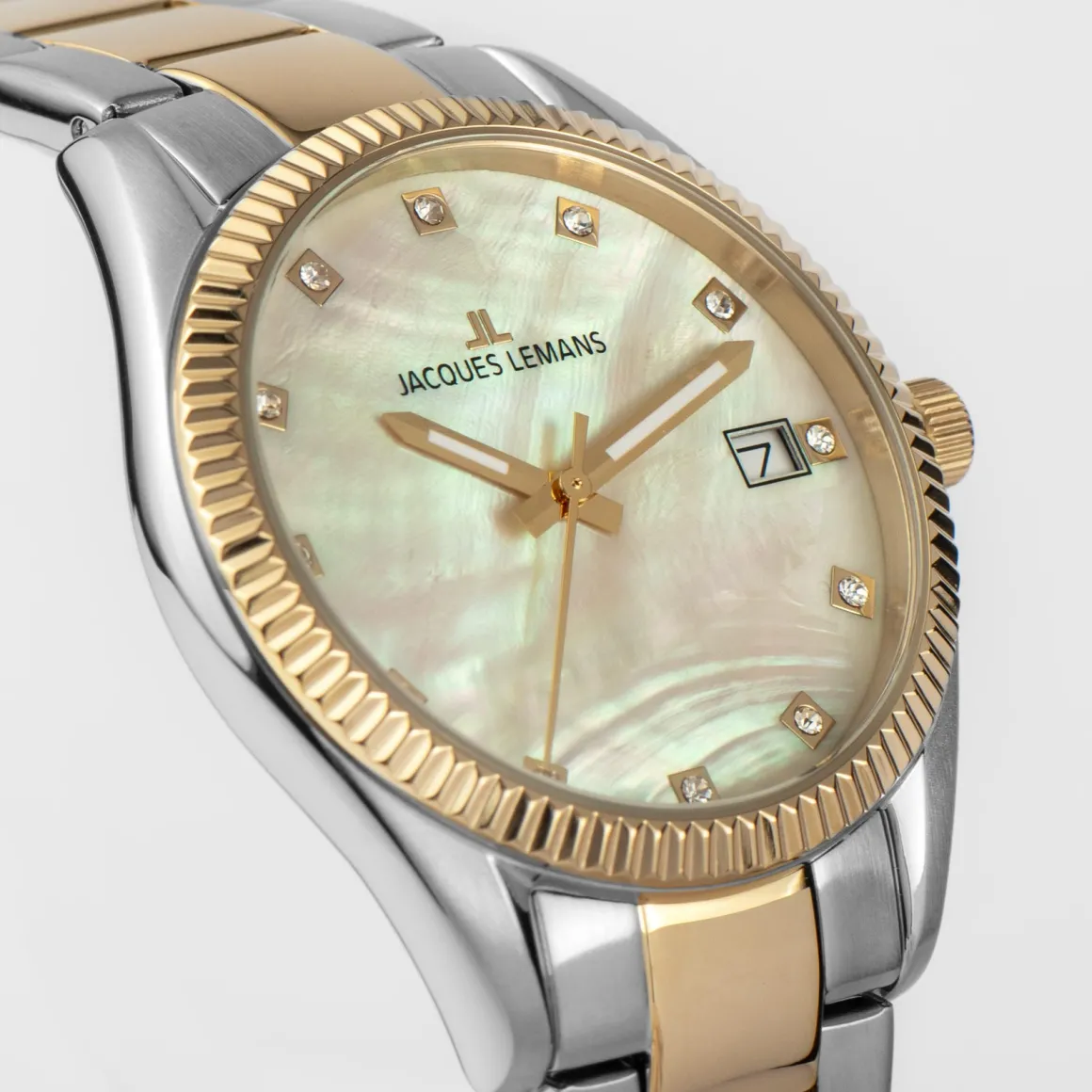 Jacques Lemans Derby 50-4L Damenuhr Ø 34,0mm New