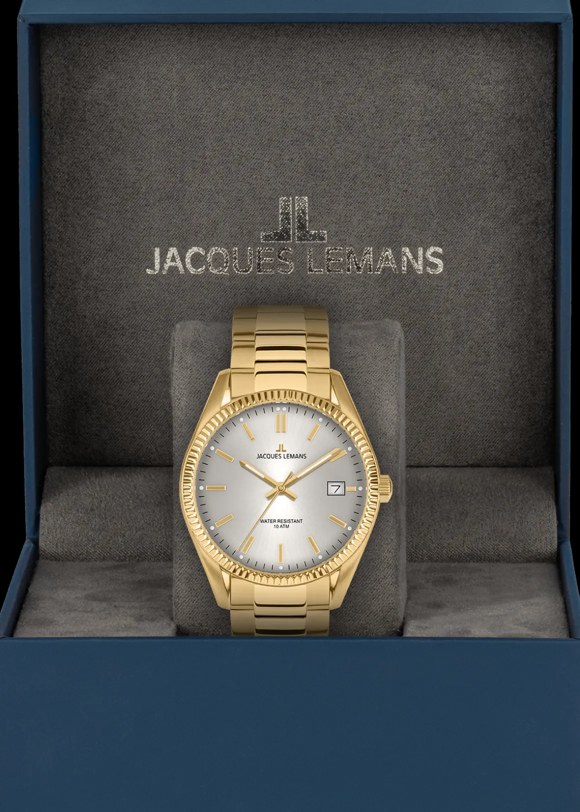 Jacques Lemans Derby 50-3N Herrenuhr Ø 40,0mm Discount