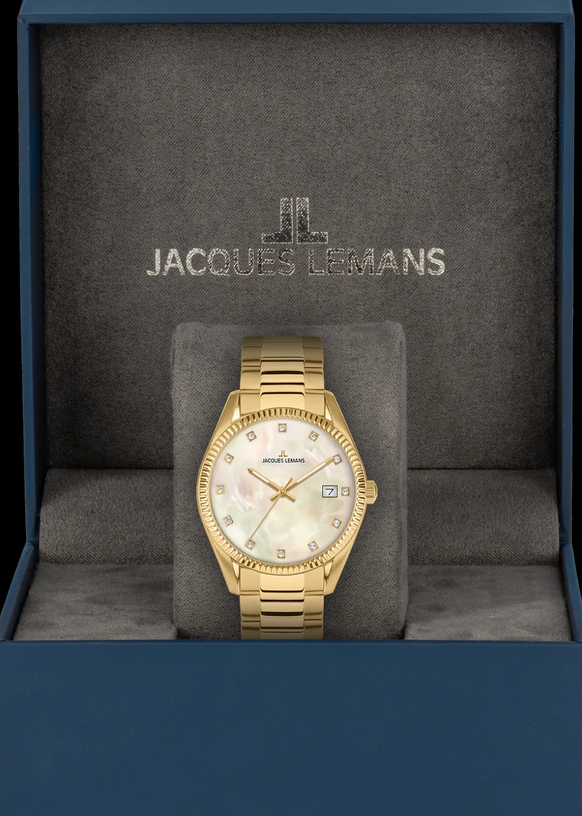 Jacques Lemans Derby 50-4O Damenuhr Ø 34,0mm New