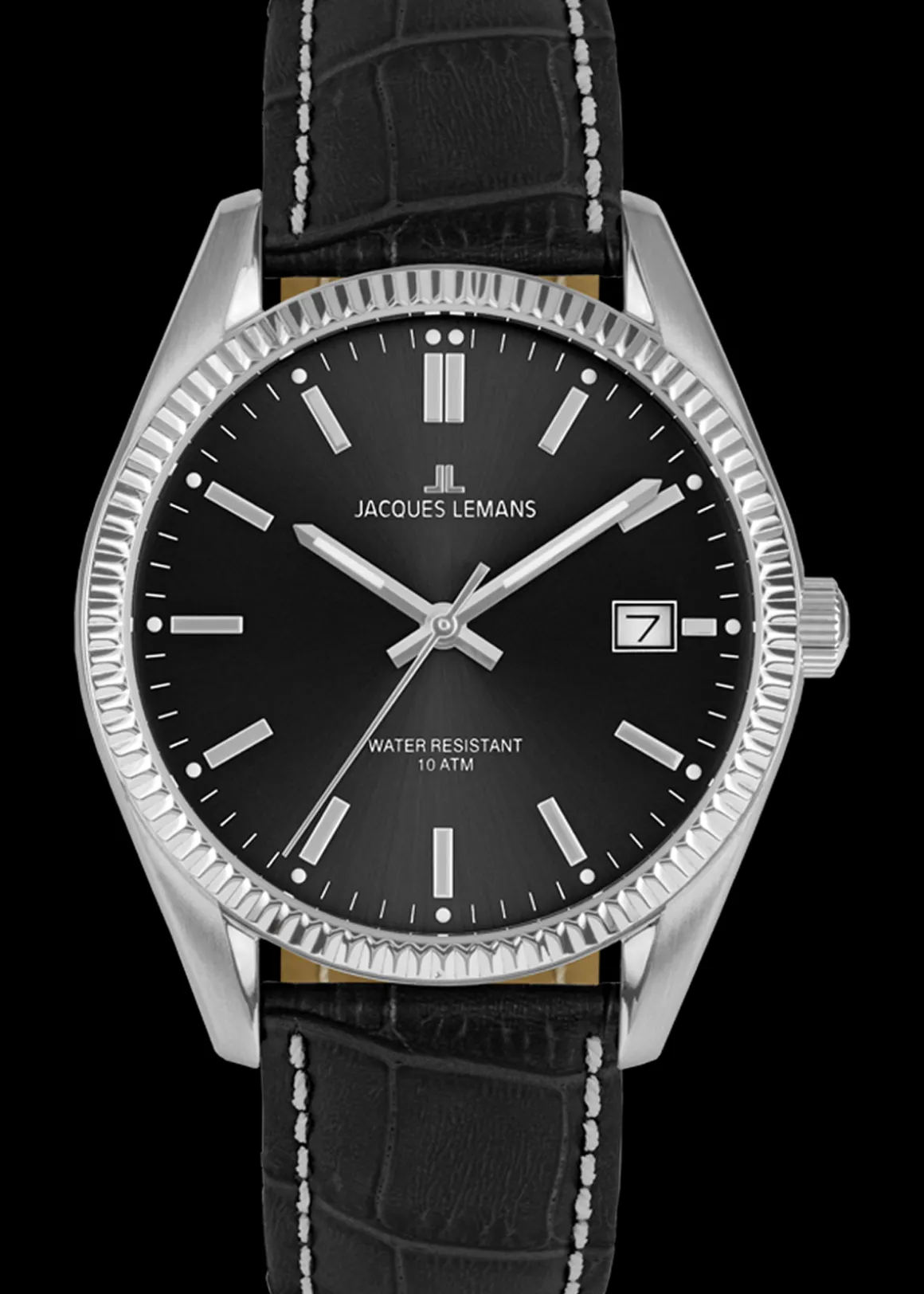 Jacques Lemans Derby 50-3P Herrenuhr Ø 40,0mm Best