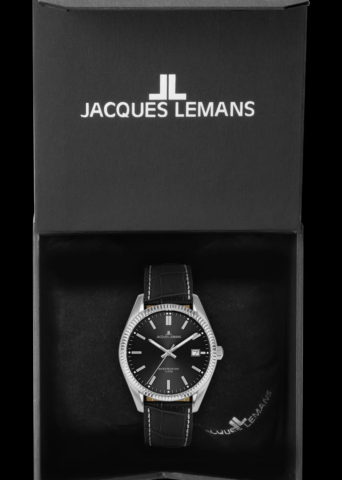 Jacques Lemans Derby 50-3P Herrenuhr Ø 40,0mm Best