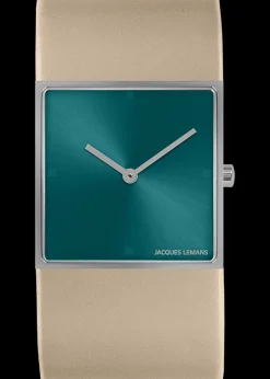 Jacques Lemans Design Collection 1-2057S Damenuhr Ø 30x30mm Flash Sale