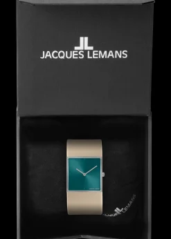 Jacques Lemans Design Collection 1-2057S Damenuhr Ø 30x30mm Flash Sale