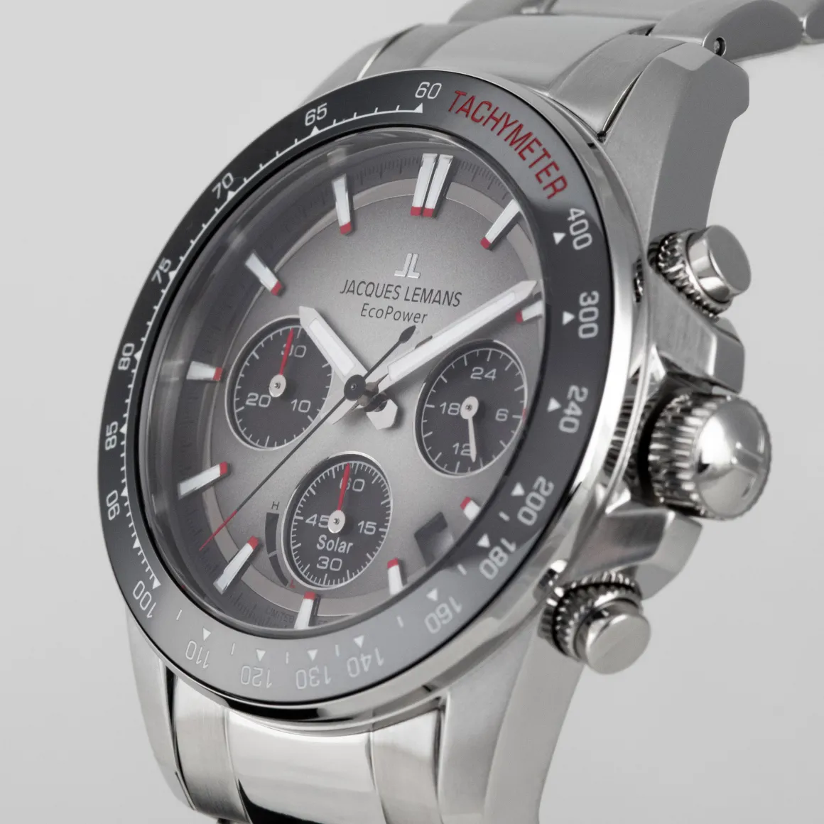 Jacques Lemans Eco Power 50-1A Herrenuhr Ø 42,0mm Hot