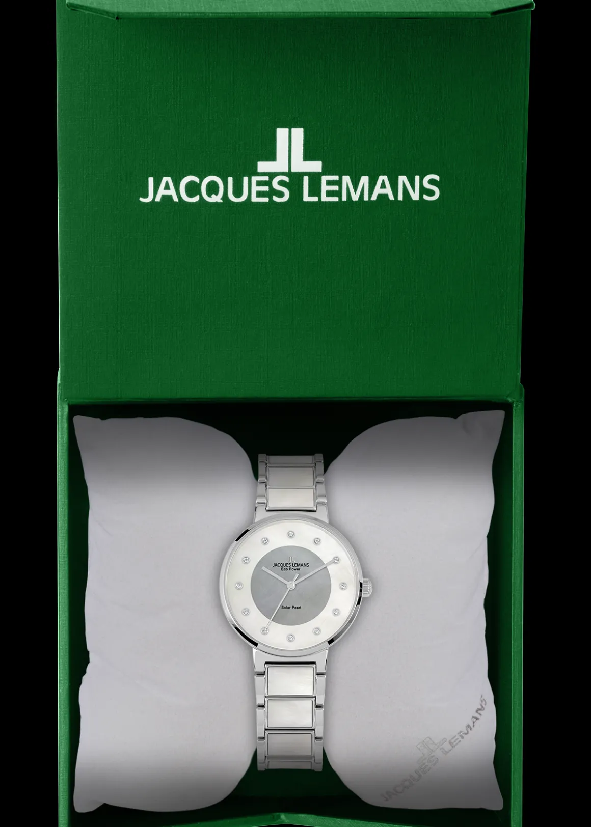 Jacques Lemans Eco Power 1-2108B Damenuhr Ø 34,0mm Cheap