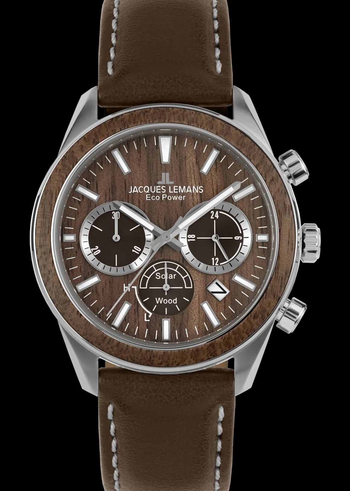 Jacques Lemans Eco Power 1-2115B Herrenuhr Ø 44,0mm Fashion