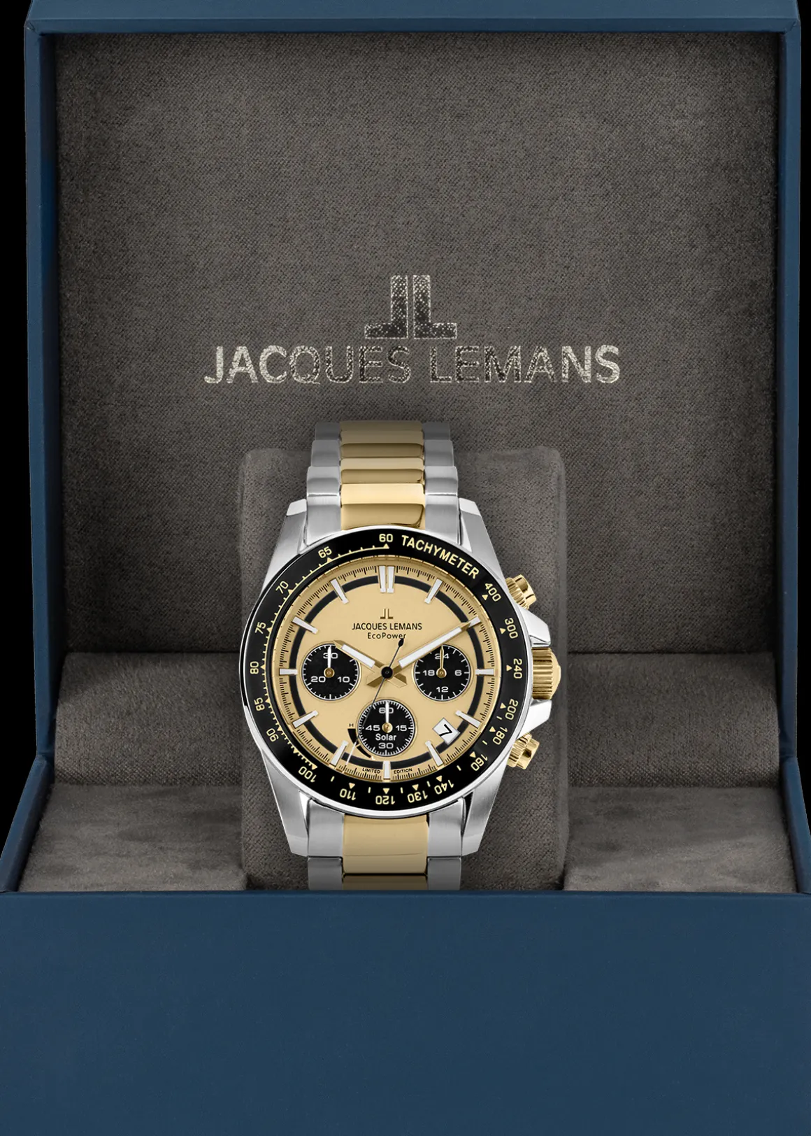 Jacques Lemans Eco Power 50-1D Herrenuhr Ø 42,0mm Hot