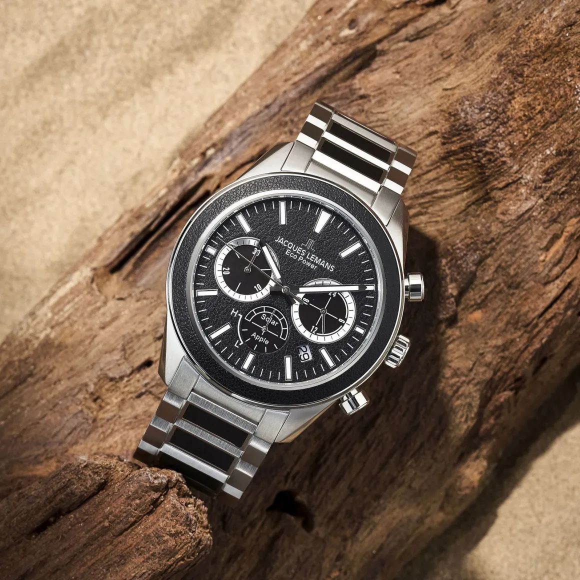 Jacques Lemans Eco Power 1-2115F Herrenuhr Ø 44,0mm Outlet