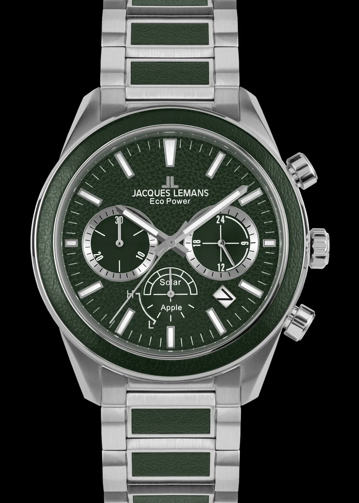 Jacques Lemans Eco Power 1-2115G Herrenuhr Ø 44,0mm Best