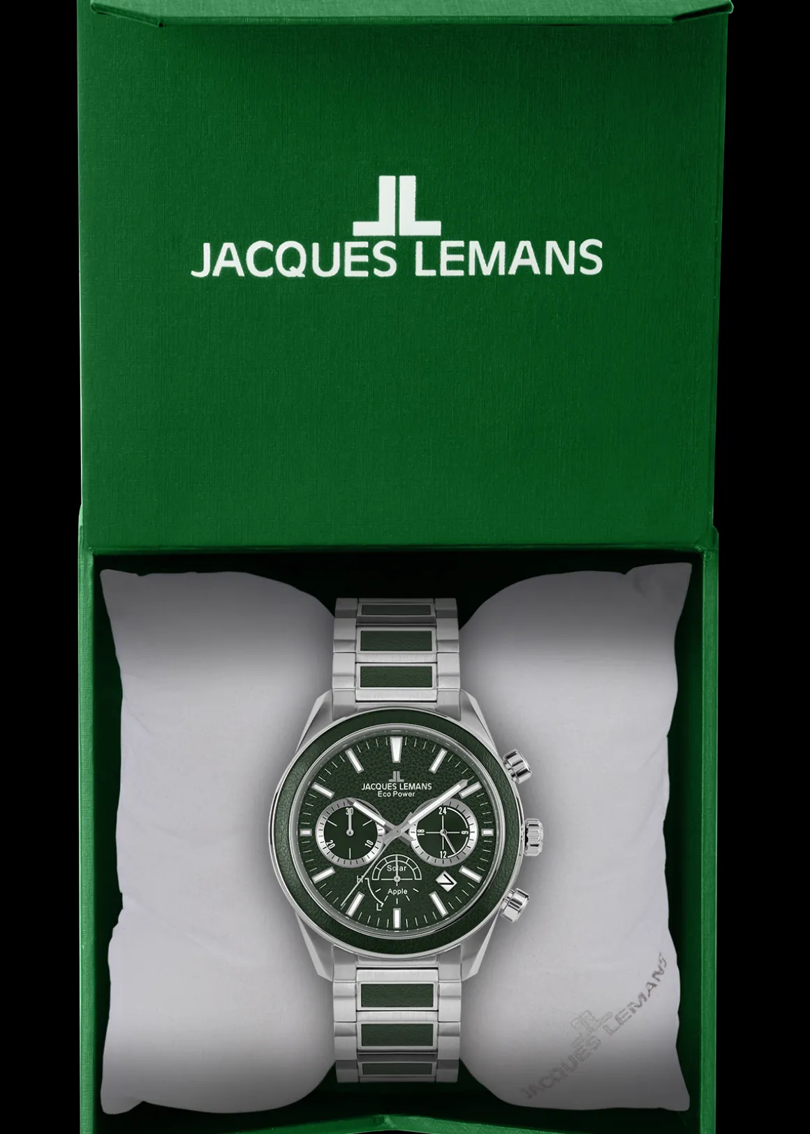 Jacques Lemans Eco Power 1-2115G Herrenuhr Ø 44,0mm Best