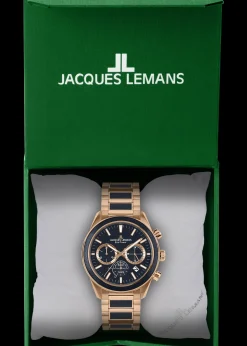Jacques Lemans Eco Power 1-2115H Herrenuhr Ø 44,0mm New