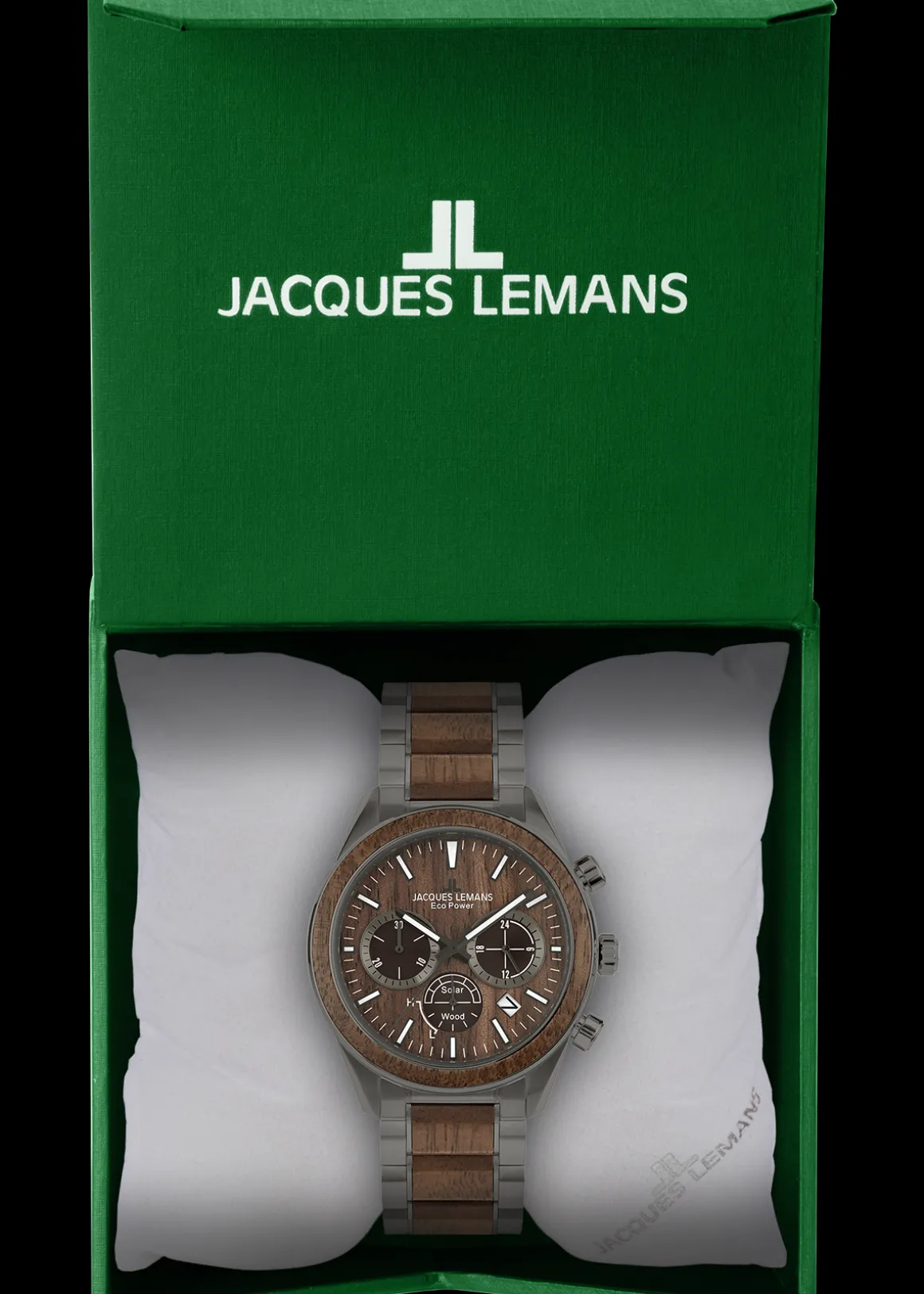 Jacques Lemans Eco Power 1-2115K Herrenuhr Ø 44,0mm Fashion