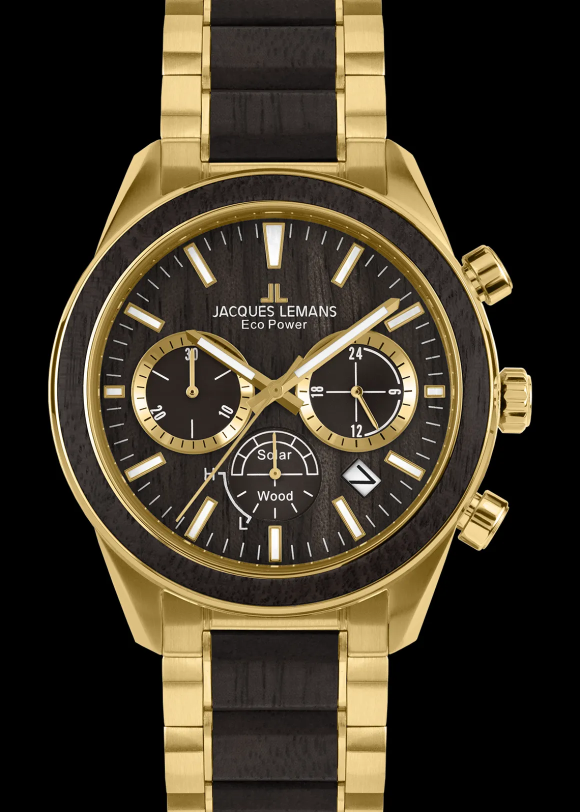 Jacques Lemans Eco Power 1-2115L Herrenuhr Ø 44,0mm Cheap