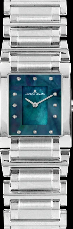 Jacques Lemans Florence 1-2152C Damenuhr Ø 24x29mm New
