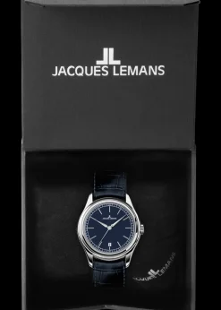 Jacques Lemans Geneve 1-2187C Herrenuhr Ø 40,0mm Cheap