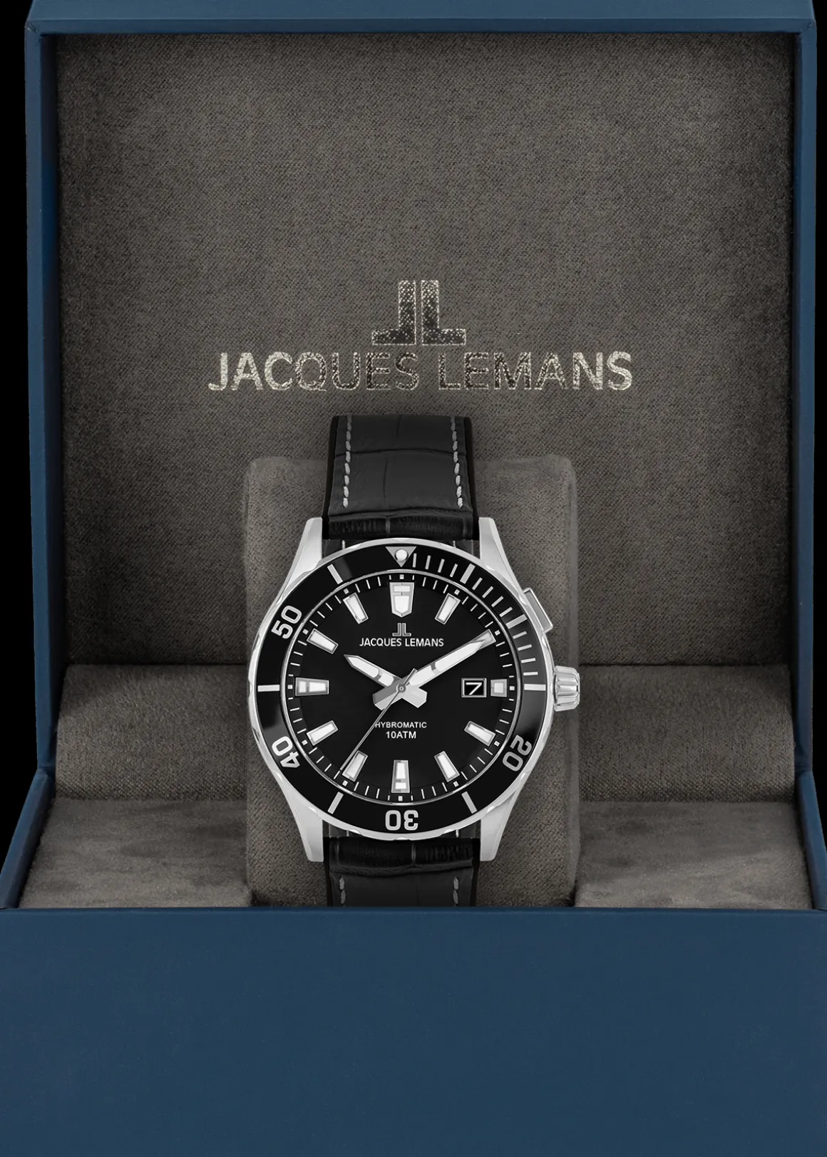 Jacques Lemans Hybromatic 1-2131A Herrenuhr Ø 43,0mm Flash Sale