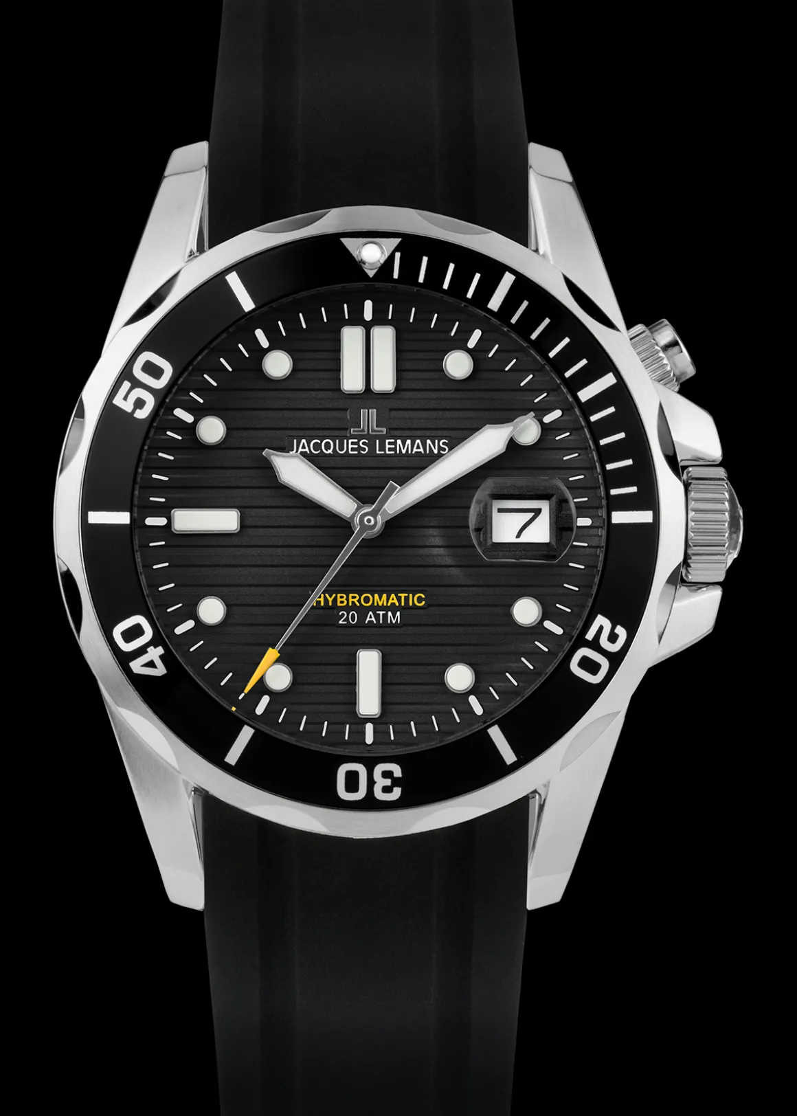 Jacques Lemans Hybromatic 1-2170A Herrenuhr Ø 41,0mm New