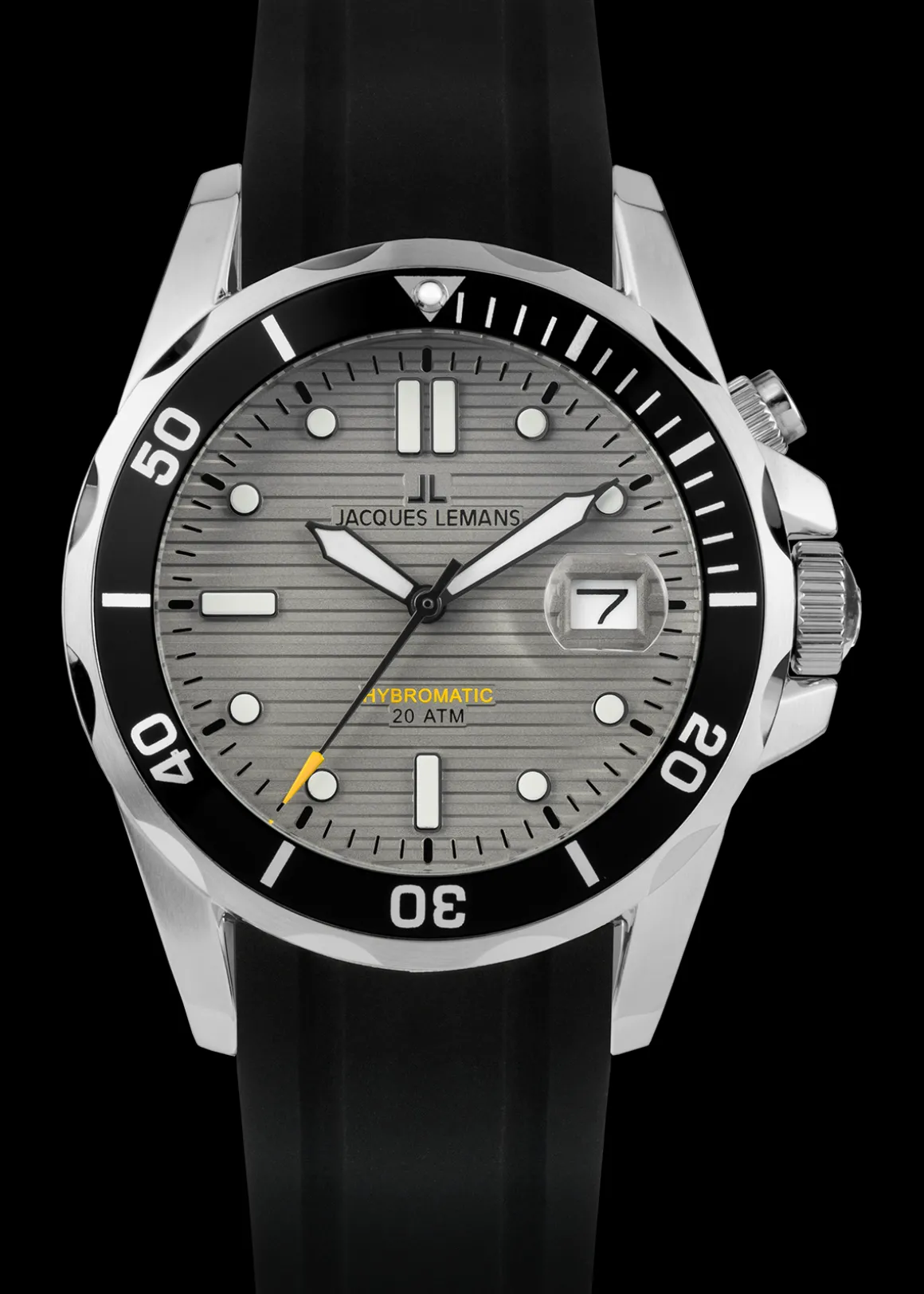 Jacques Lemans Hybromatic 1-2170B Herrenuhr Ø 41,0mm New