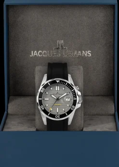 Jacques Lemans Hybromatic 1-2170B Herrenuhr Ø 41,0mm New