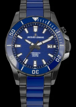 Jacques Lemans Hybromatic 1-2222C Herrenuhr Ø 42,0mm Best Sale