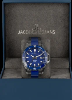 Jacques Lemans Hybromatic 1-2222C Herrenuhr Ø 42,0mm Best Sale