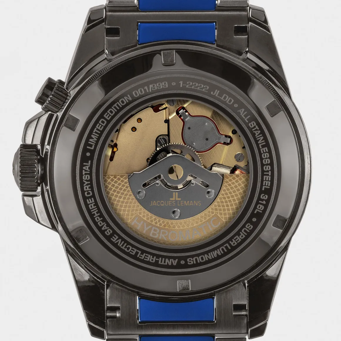 Jacques Lemans Hybromatic 1-2222C Herrenuhr Ø 42,0mm Best Sale