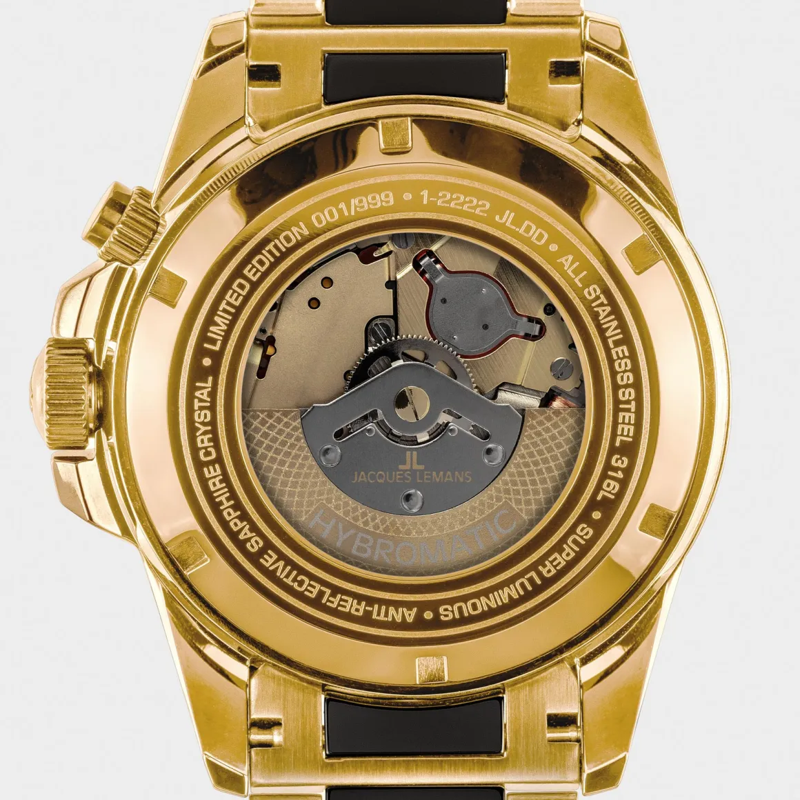 Jacques Lemans Hybromatic 1-2222D Herrenuhr Ø 42,0mm Cheap