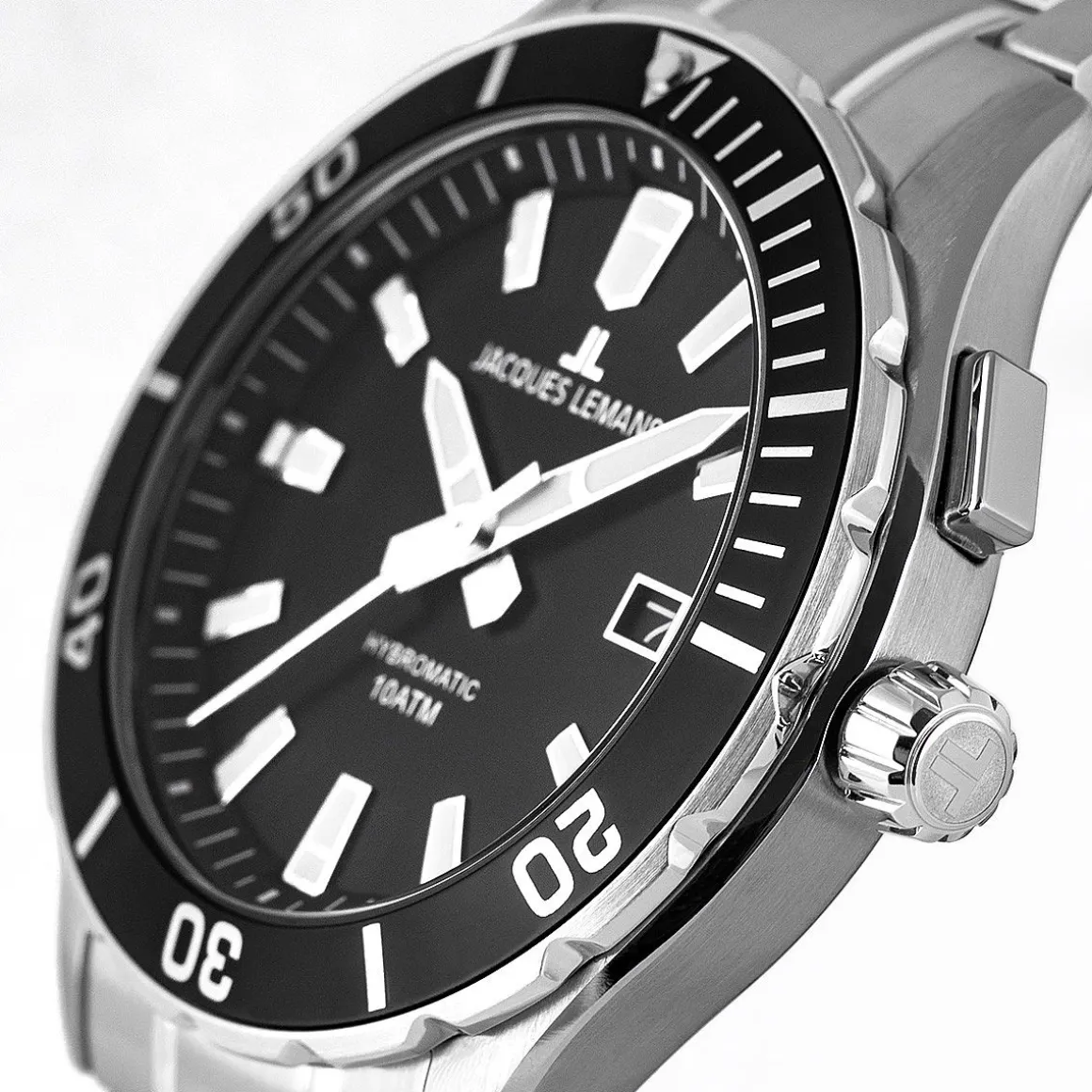 Jacques Lemans Hybromatic 1-2131D Herrenuhr Ø 43,0mm Clearance