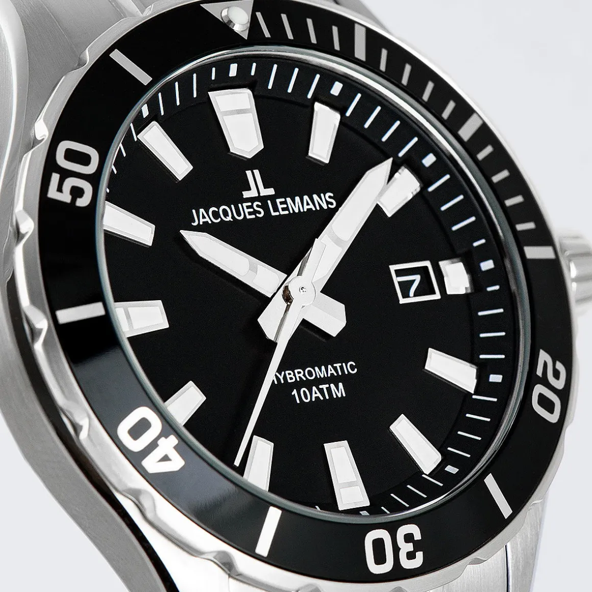 Jacques Lemans Hybromatic 1-2131D Herrenuhr Ø 43,0mm Clearance