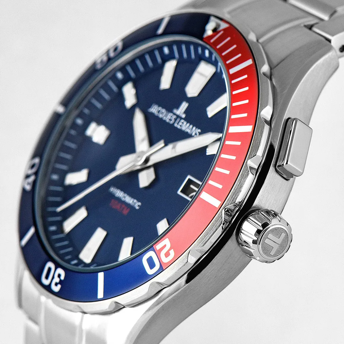 Jacques Lemans Hybromatic 1-2131E Herrenuhr Ø 43,0mm Best