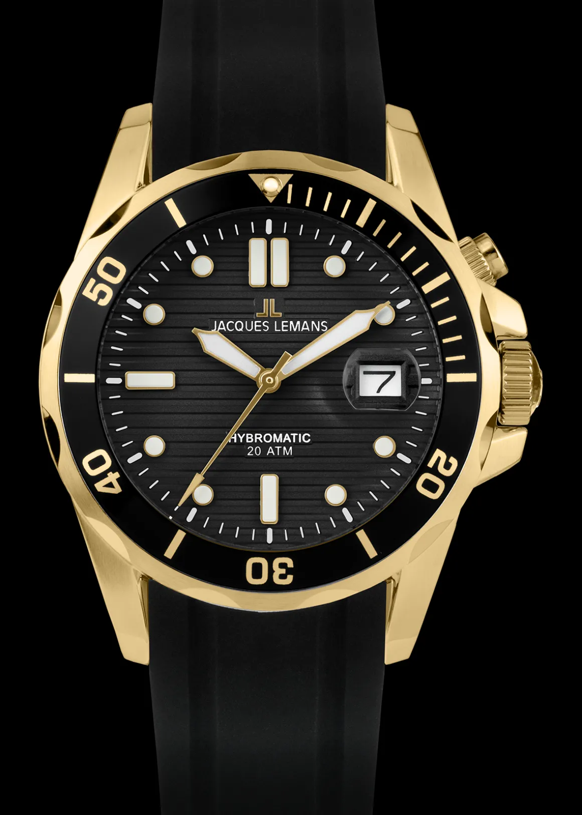 Jacques Lemans Hybromatic 1-2170F Herrenuhr Ø 41,0mm New
