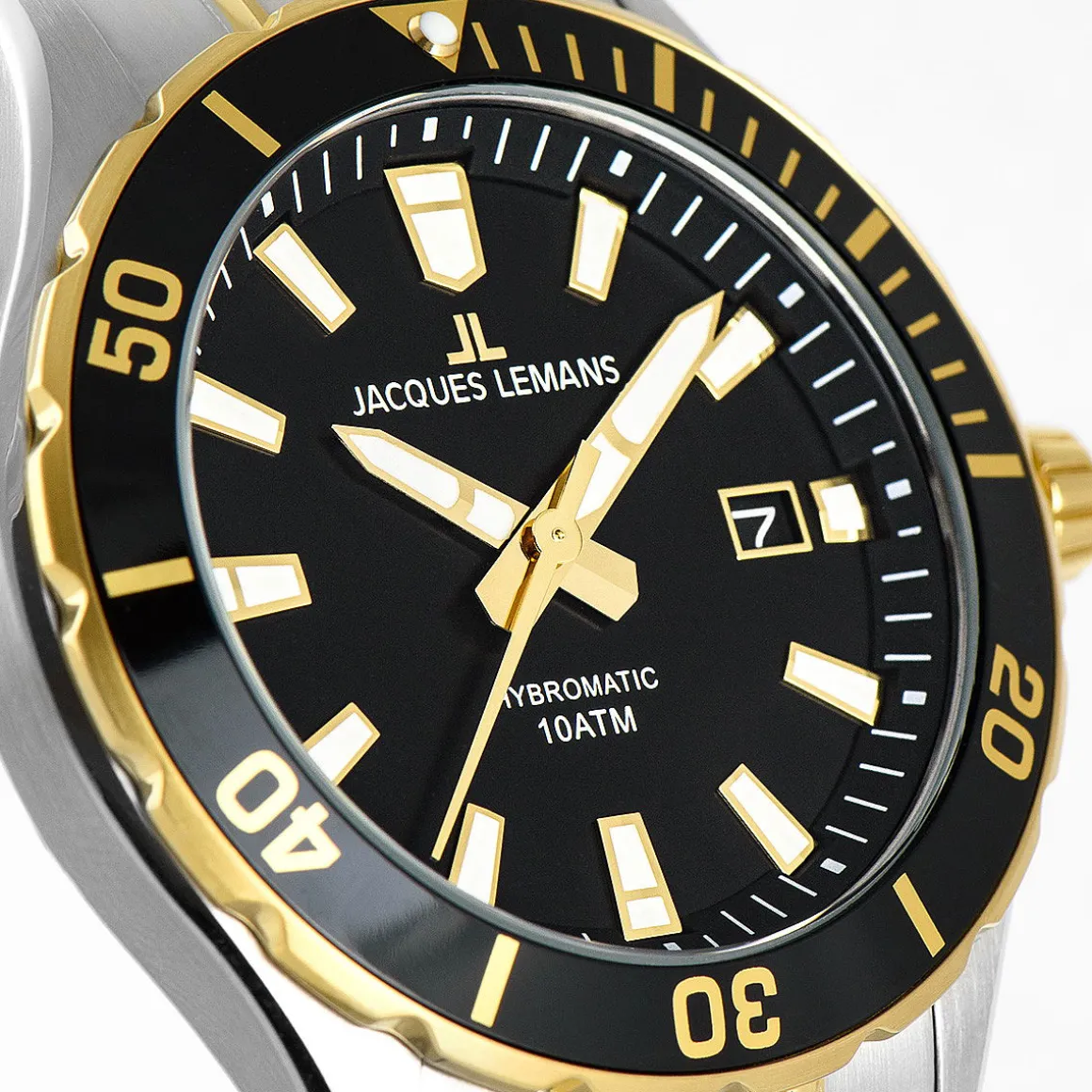Jacques Lemans Hybromatic 1-2131F Herrenuhr Ø 43,0mm Hot