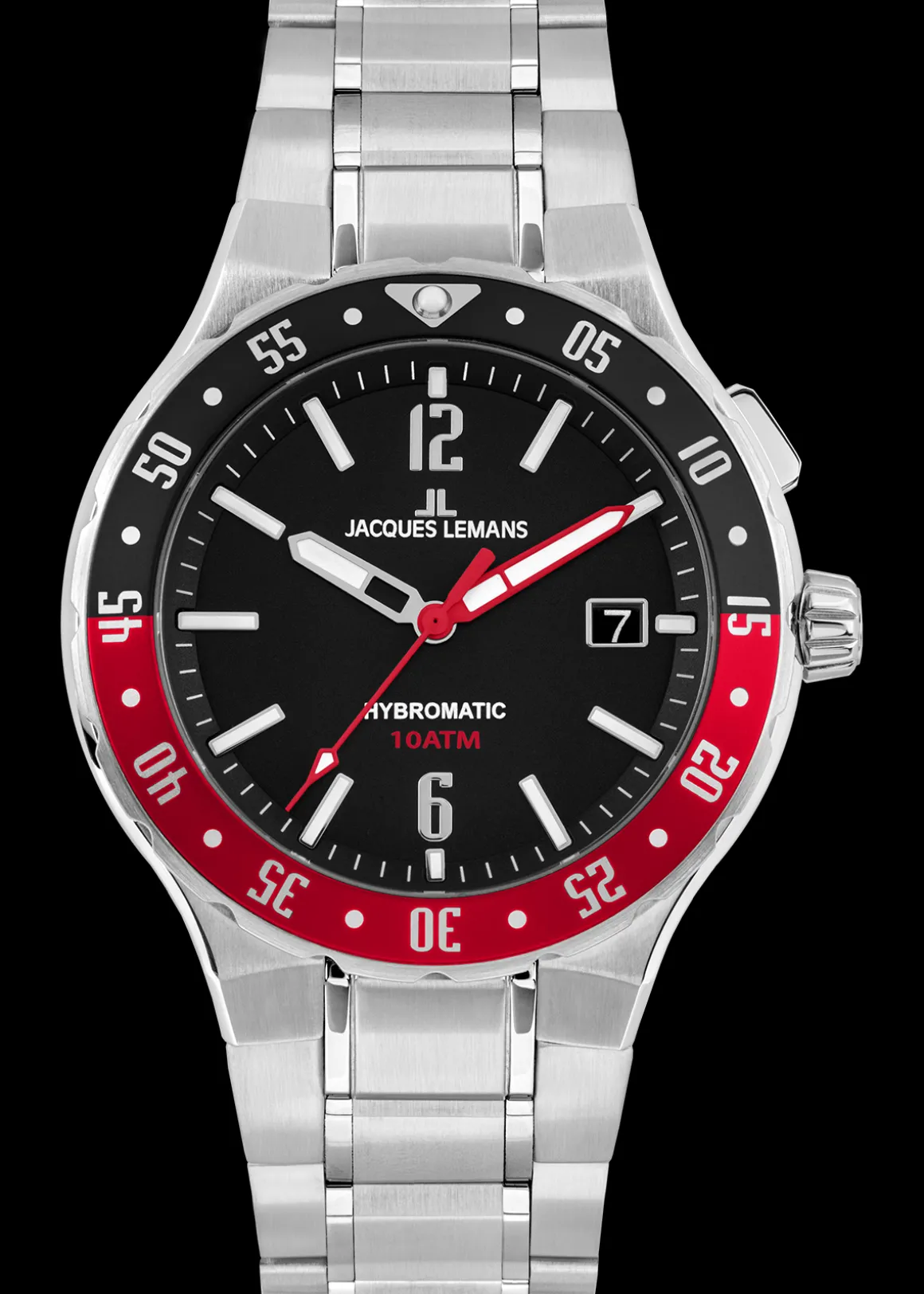 Jacques Lemans Hybromatic 1-2109F Herrenuhr Ø 42,0mm Flash Sale