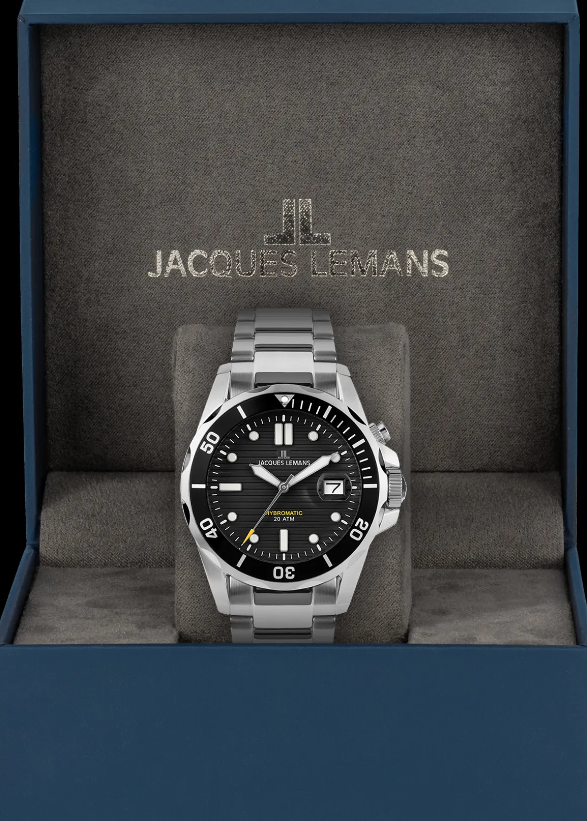 Jacques Lemans Hybromatic 1-2170G Herrenuhr Ø 41,0mm Discount