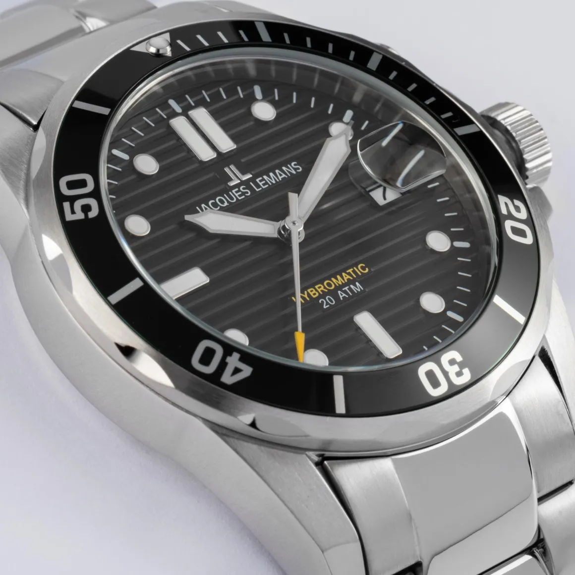Jacques Lemans Hybromatic 1-2170G Herrenuhr Ø 41,0mm Discount