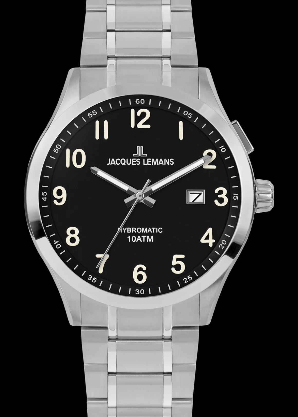 Jacques Lemans Hybromatic 1-2130H Herrenuhr Ø 43,0mm Sale