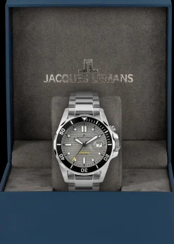 Jacques Lemans Hybromatic 1-2170H Herrenuhr Ø 41,0mm Best Sale
