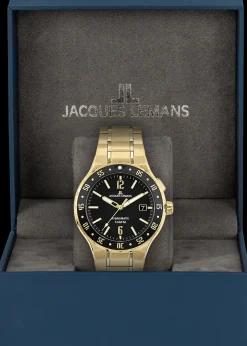 Jacques Lemans Hybromatic 1-2109J Herrenuhr Ø 42,0mm Hot