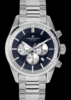 Jacques Lemans Sport 42-6.1F Herrenuhr Ø 42,0mm Cheap