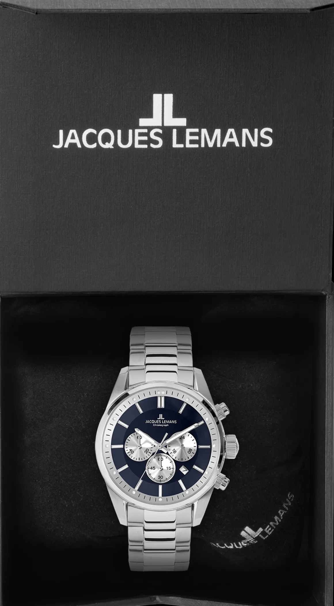 Jacques Lemans Sport 42-6.1F Herrenuhr Ø 42,0mm Cheap